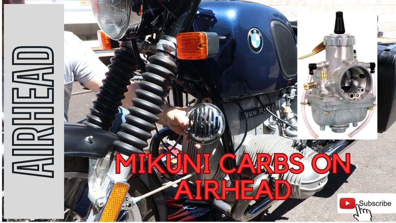 Mikuni Carbs on BMW Airhead - let's take a look