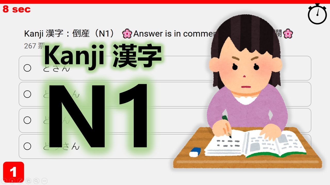 【JLPT N1】Kanji Quiz