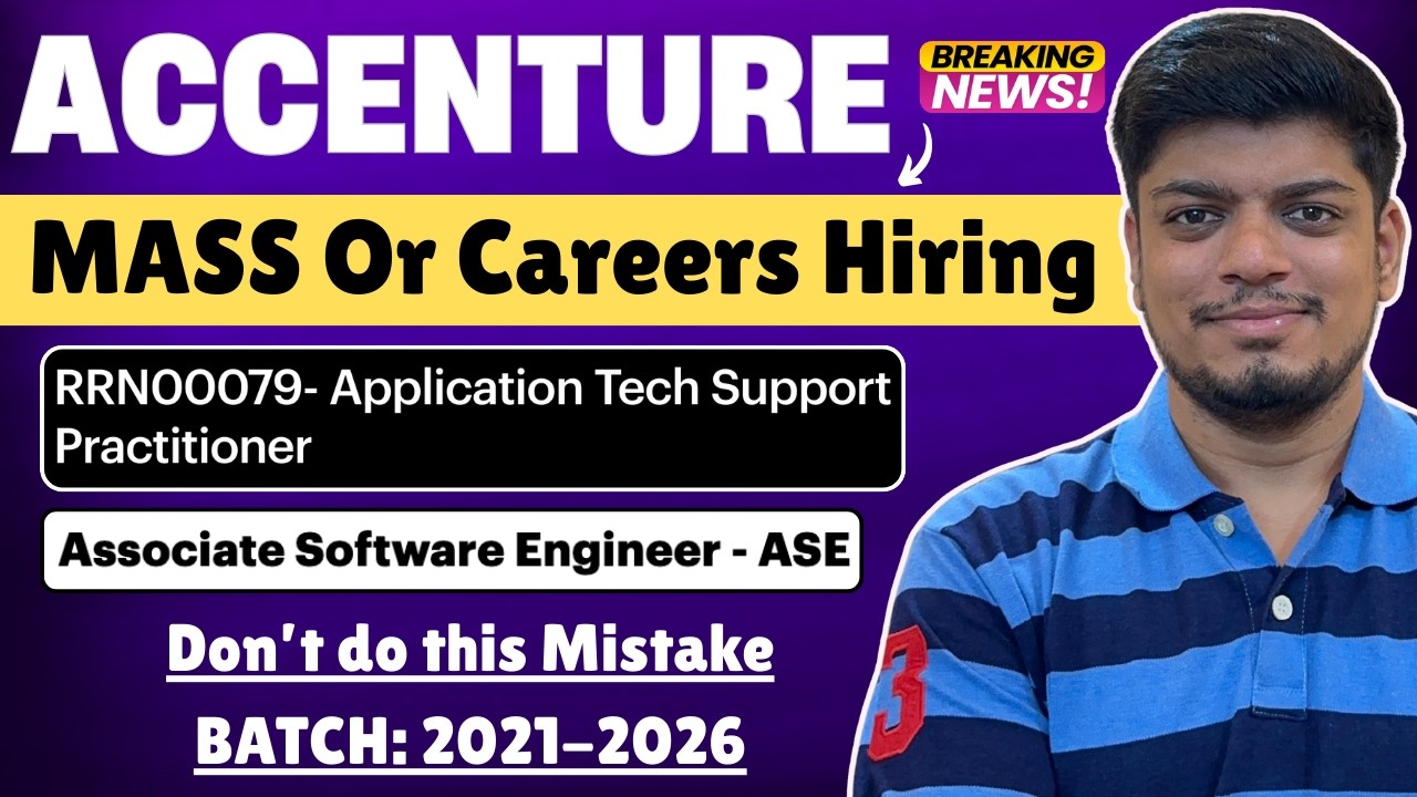 🔥Accenture: Массовый набор персонала | Не совершайте этой ошибки | 2021-2026 | Начался набор перс...