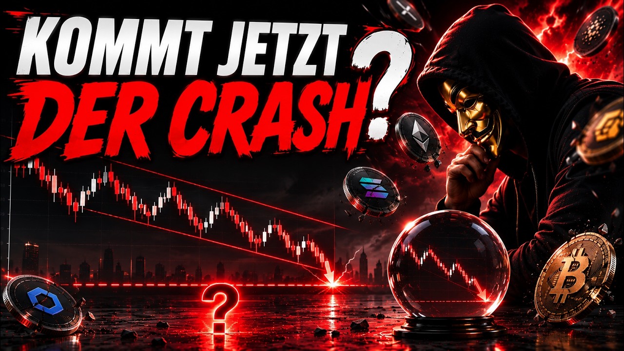 Der Kryptomarkt sendet Warnsignale!🚨Das musst du wissen⚠️ Die n&auml;chsten Tage k&ouml;nnten alles ver&auml;ndern!