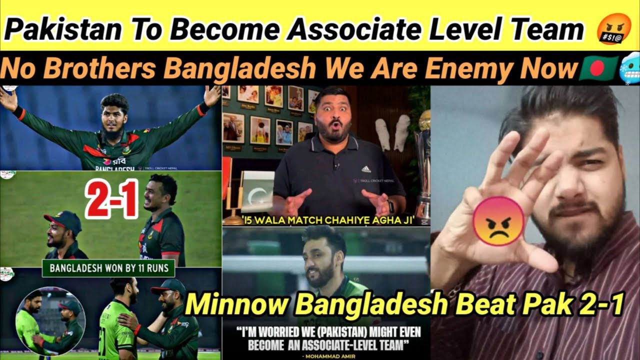 Pakistan To Become Associate Level Team, Bangladesh Beat Pak 2-1