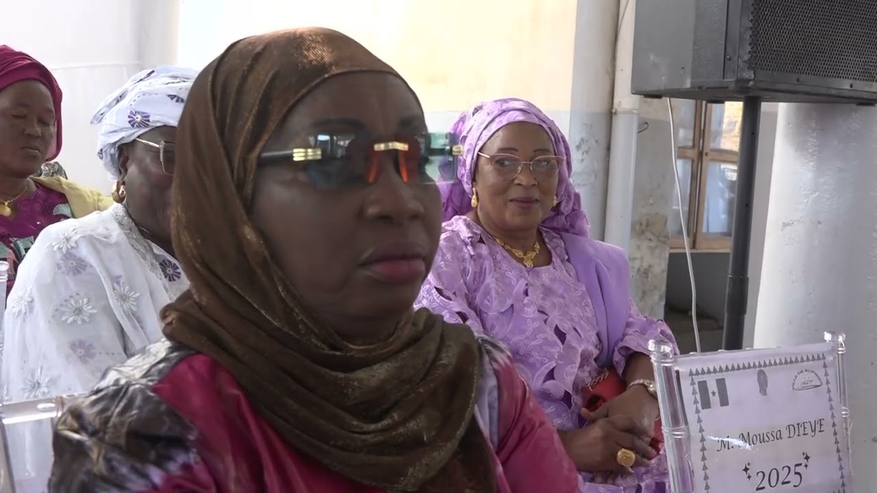 Maire ville Dr Omar Cissé  fête la fête des retraites