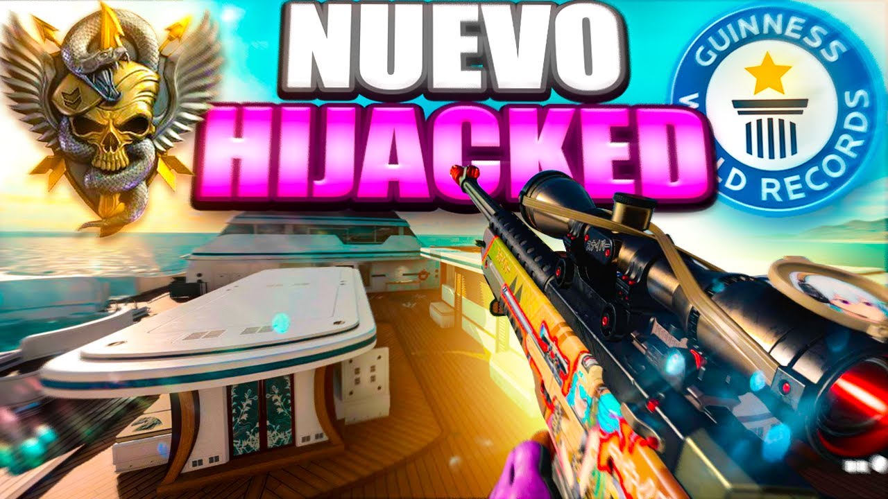 NUCLEAR a SNIPER en el NUEVO HIJACKED de COLD WAR (World Record)