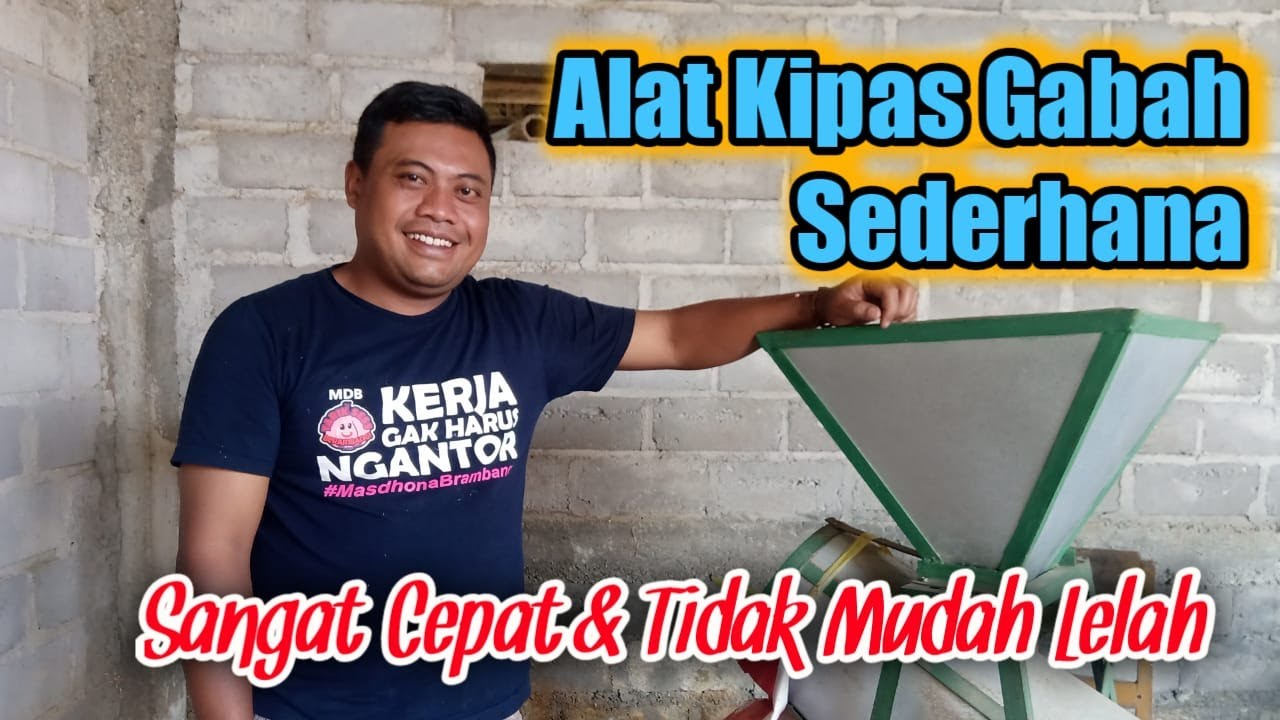 REVIEW ALAT KIPAS GABAH || CEPAT & MUDAH DIGUNAKAN