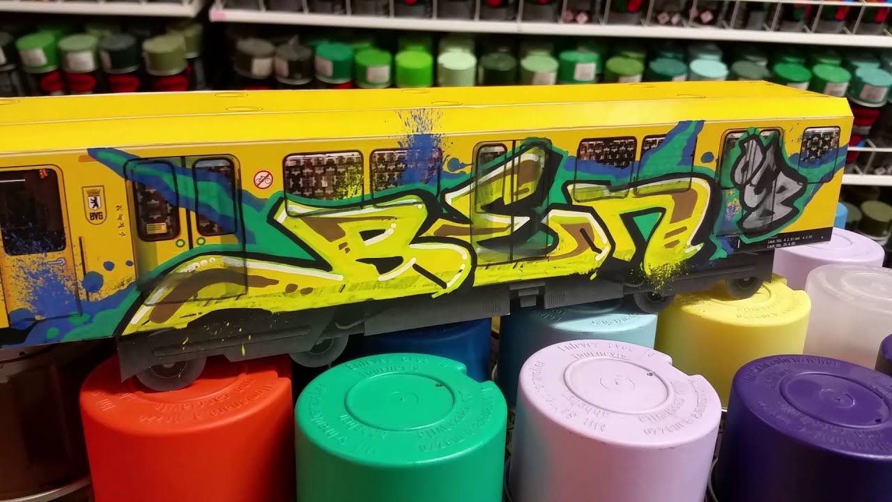 Wildstyle Shop Berliner Mini U-Bahn als Faltzug