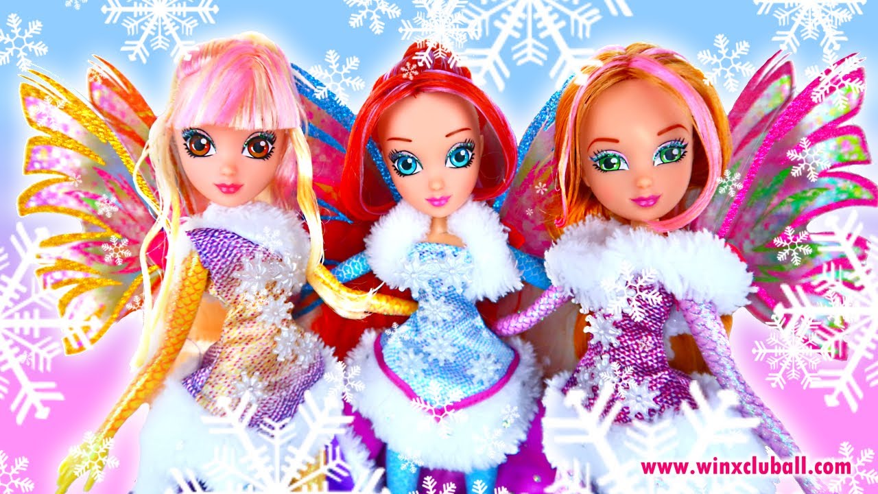 WINX CRYSTAL SIRENIX ❄️ Unboxing y Review colección completa de muñecas