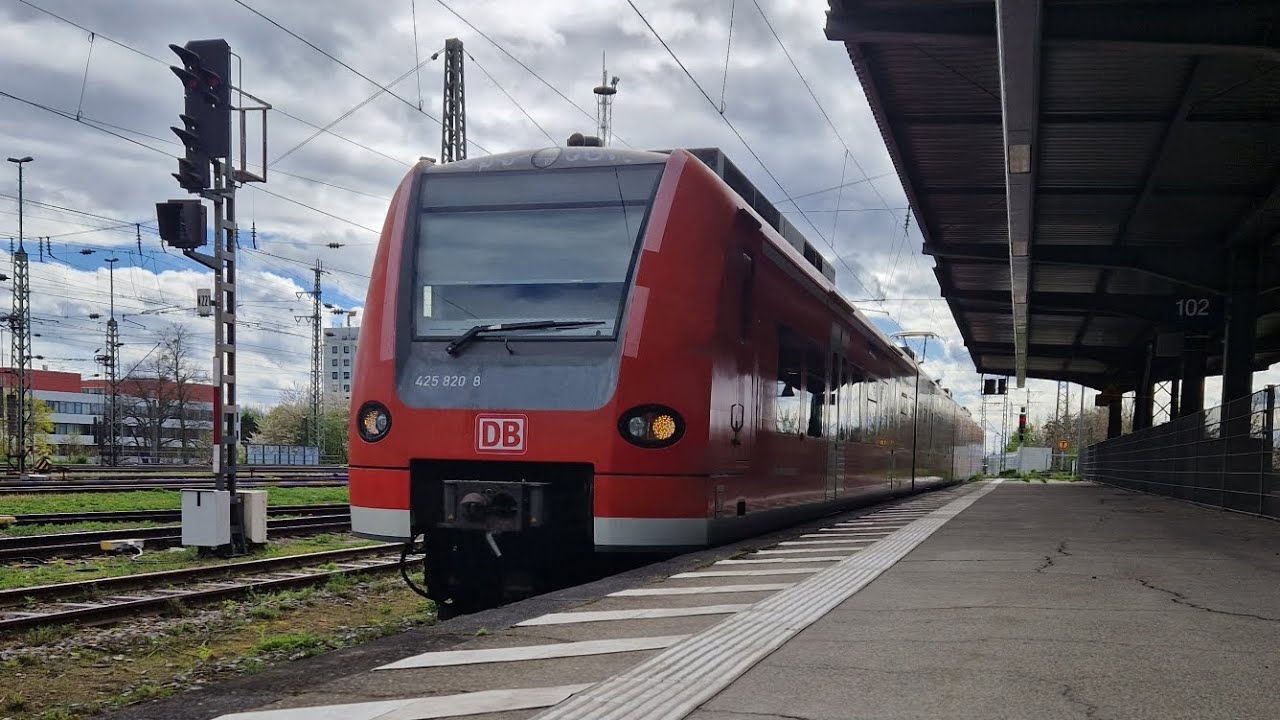 [Sound] ET425 750 | Siemens, Adtranz/Bombardier, DWA | S Bahn Rhein Neckar | Soundaufnahme