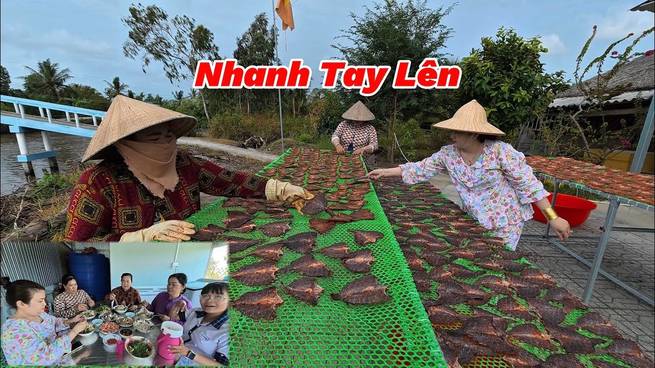 Bữa Nay Làm Cá Lóc Cho Khách Còn Đầu Cá Mỹ Linh Nấu Nồi Bún Mắm Để Đãi Bạn Về Chơi