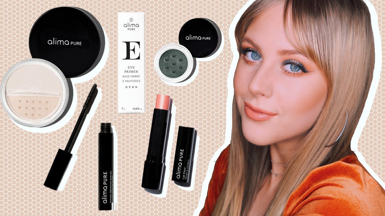 GRWM USING A FULL FACE OF ALIMA PURE | CLEAN BEAUTY
