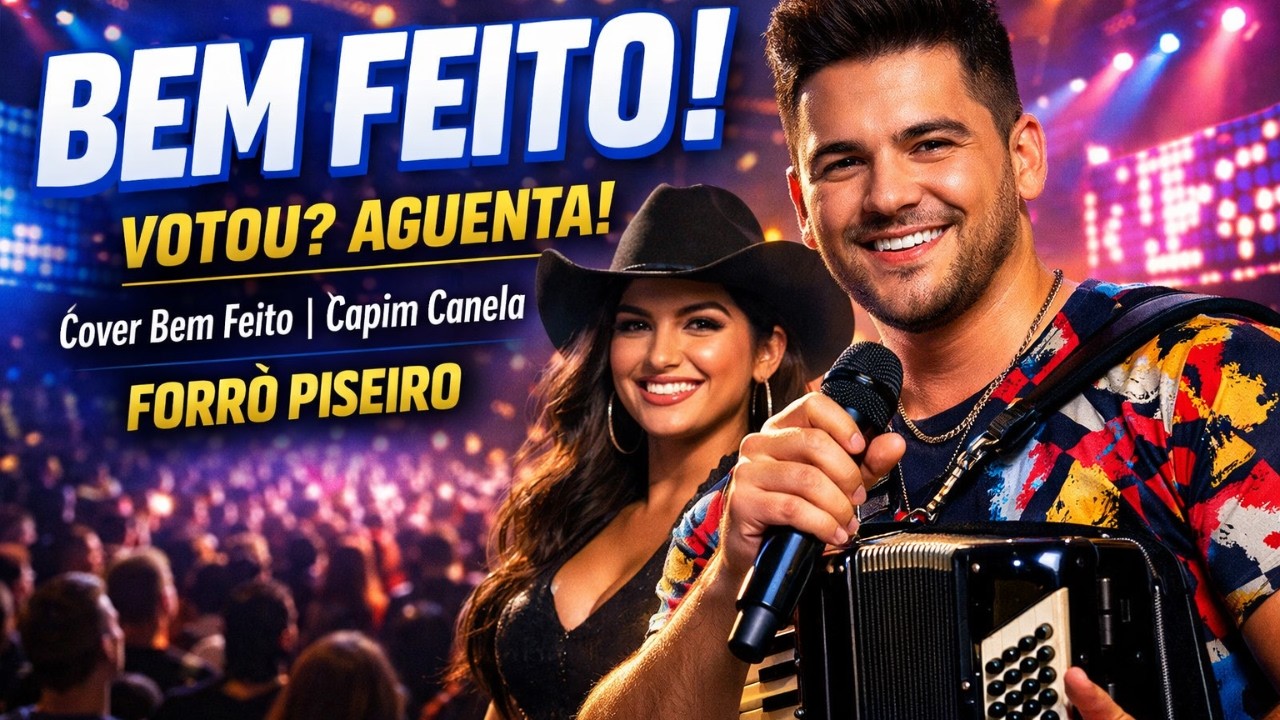 BEM-FEITO e CAPIM CANELA – Manhoso | Cover Forró Piseiro Atualizado 🔥