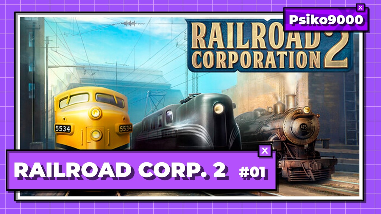 NUEVO JUEGO DE GESTiÖN DE TRENES | RAILROAD CORPORATION 2 01 Gameplay Español