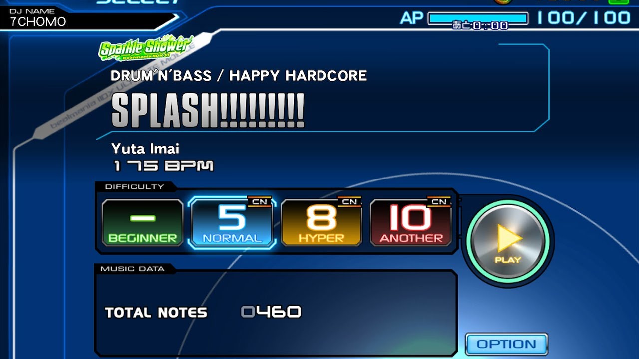 beatmaniaIIDX - SPLASH!!!!!!!!! SP