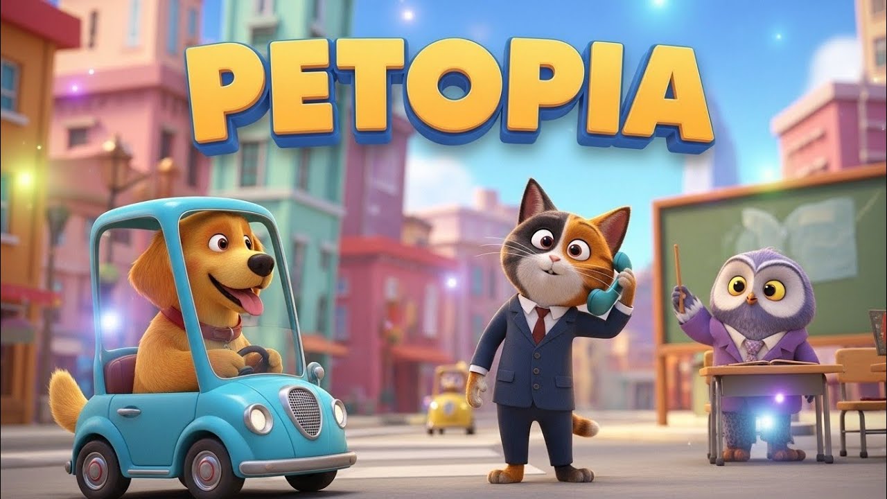  Petopia: The Secret World Where Pets Live Like Humans | Animated Animal Story