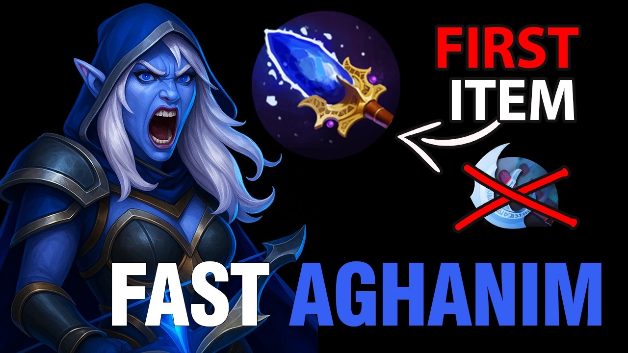 Drow Ranger New Meta Carry – First Item Aghanim's Scepter Gameplay | Dota 2 7.40c