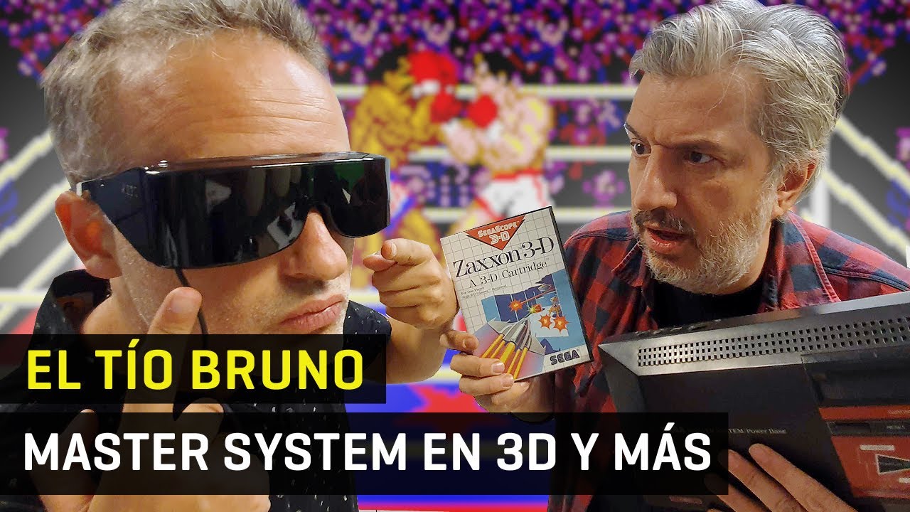 Las Sega 3D Glasses y curiosidades de Master System - Historias de tío Bruno