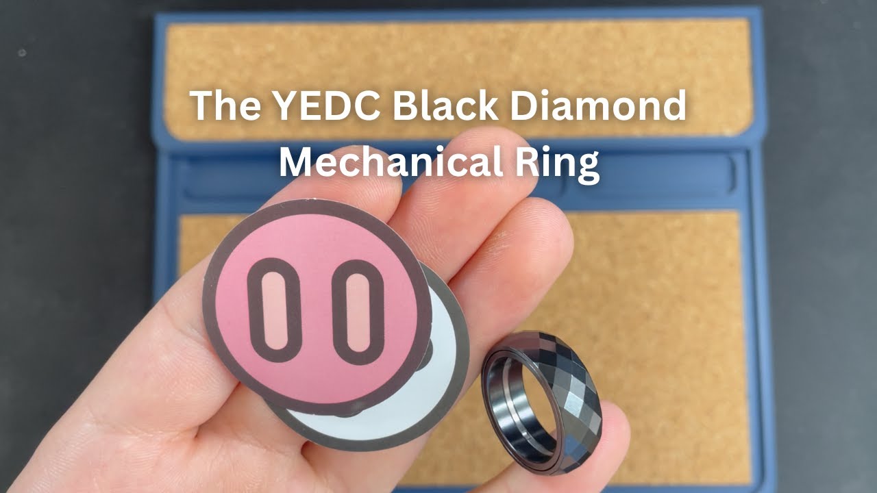 Unboxing The YEDC Black Diamond Mechanical Ring