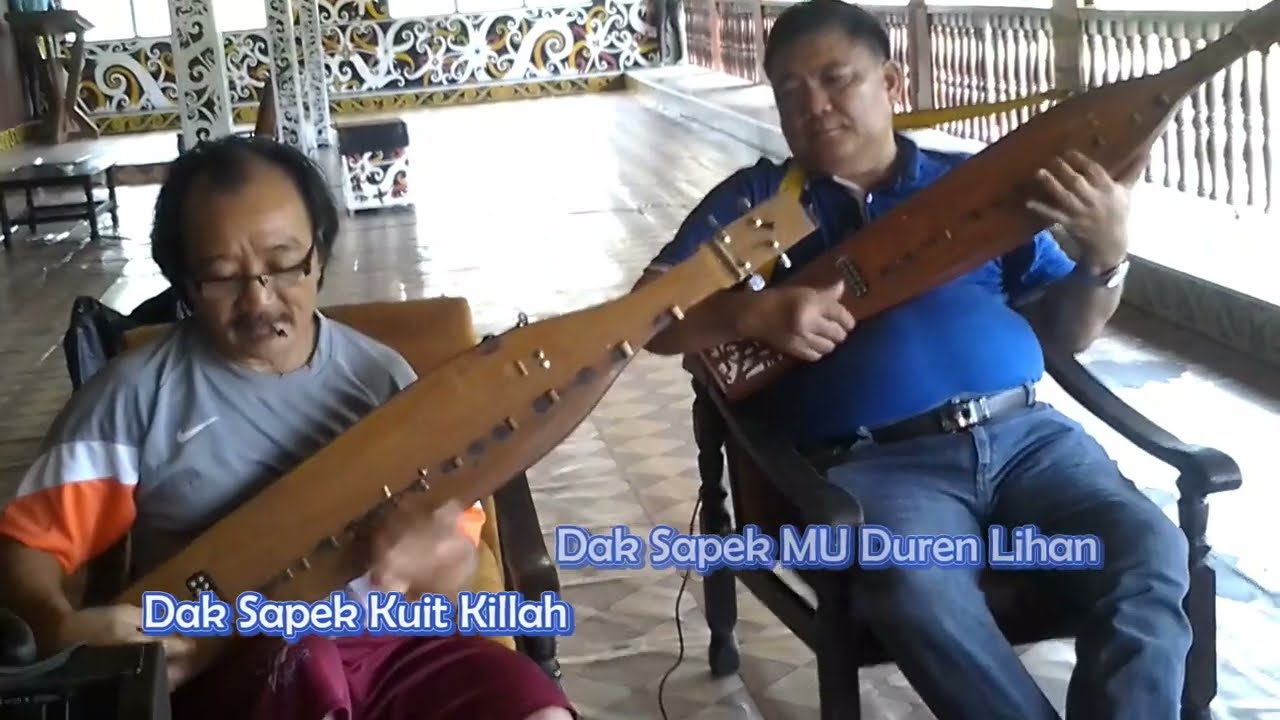 SAPE KAYAN Track-8 | Late Kuit Kilah & MU Duren | #kayan #sapeborneo #sapek