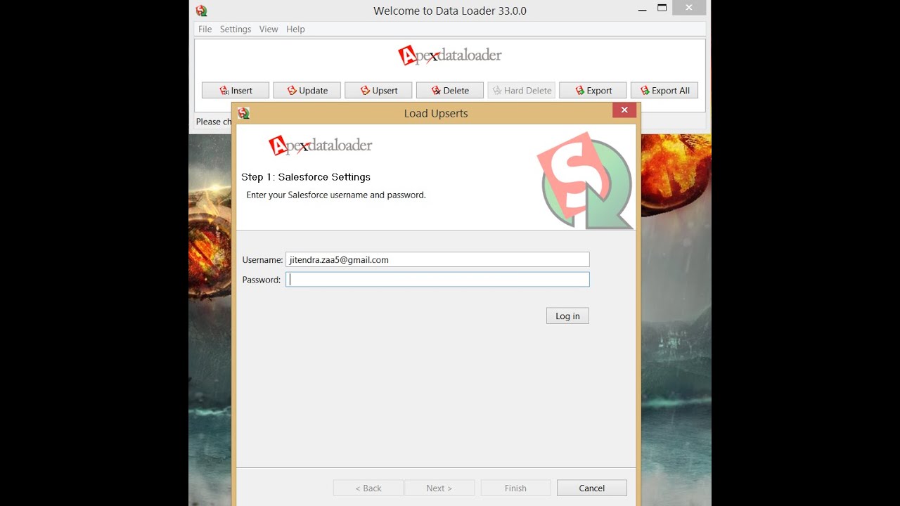 Salesforce Dataloader Settings and Upsert Operation