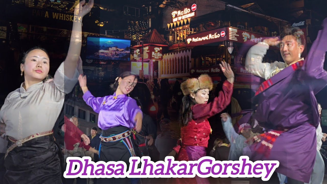 Dhasa Lhakar Gorshey Tibetan Dance🕺 💃 tibetan#gorshey#dance