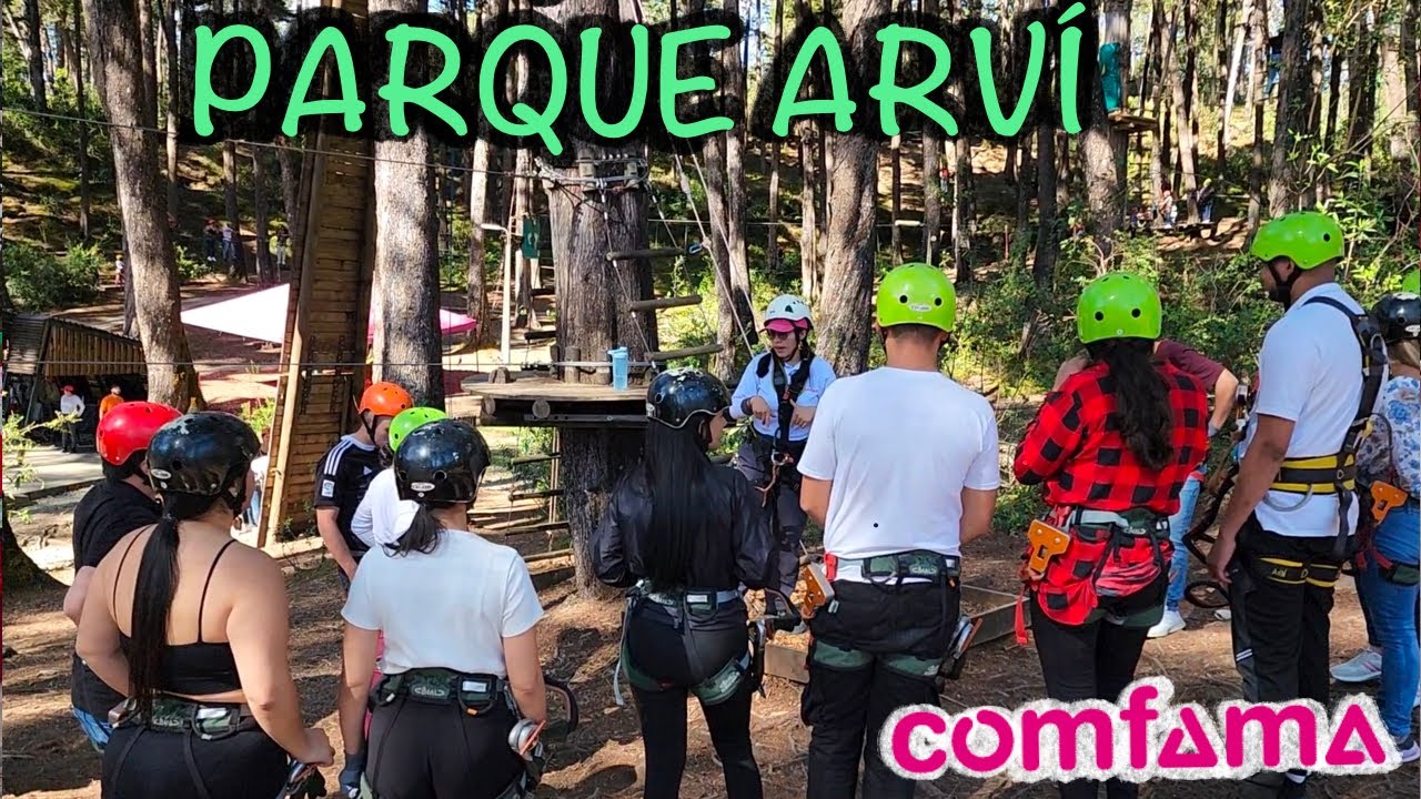 🌳PARQUE ARVÍ Comfama JUEGOS EXTREMOS MEDELLÍN | Precios | Recorrido 2024