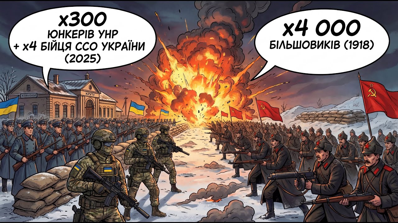 ЩО ЯКЩО Взвод ССО ЗСУ Потрапить в БІЙ ПІД КРУТАМИ 1918 рік?