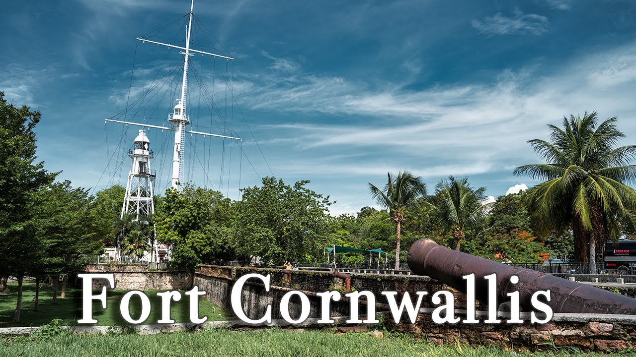 Fort Cornwallis George Town Penang【Full Tour in 4k】