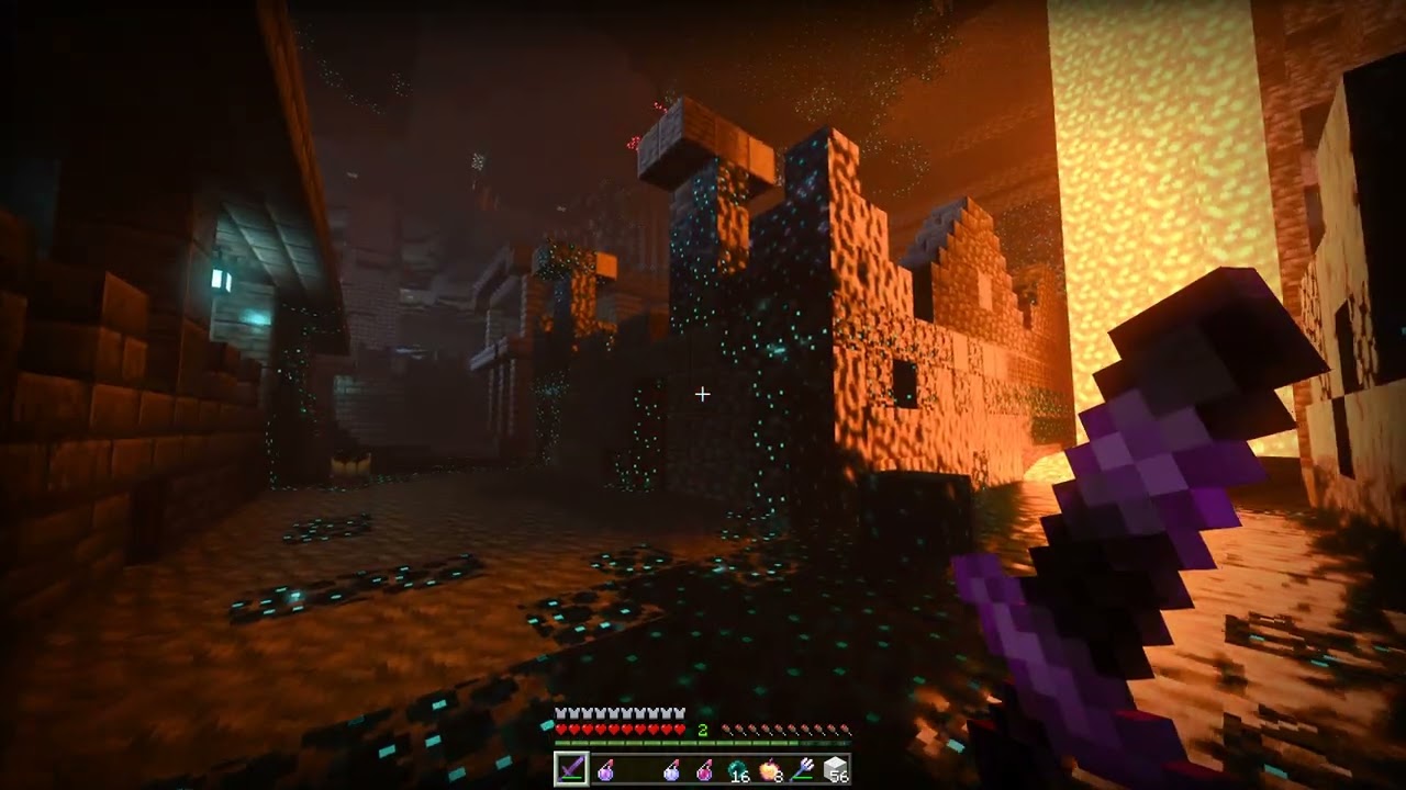 Minecraft Prizma RTX (old) Bedrock Warden and Deep dark