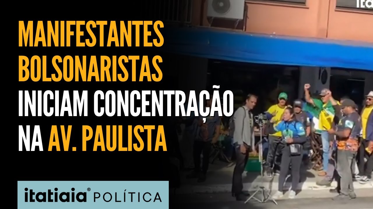 PREPARATIVOS PARA MANIFESTAÇÃO BOLSONARISTA NA AVENIDA PAULISTA SÃO INICIADOS