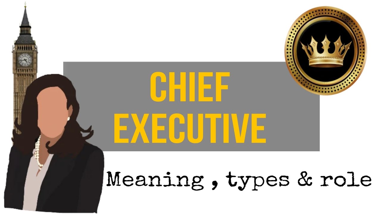 Chief executive - Meaning, types and role