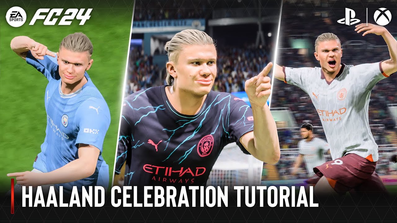 EA SPORTS FC 24 | Haaland Celebration Tutorial