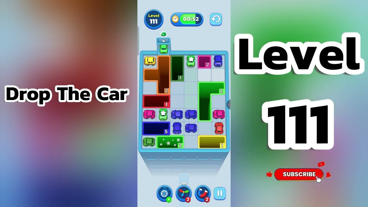 🚗 Drop The Car Level 111 Walkthrough | Car Puzzle Game Solution | Go Answer