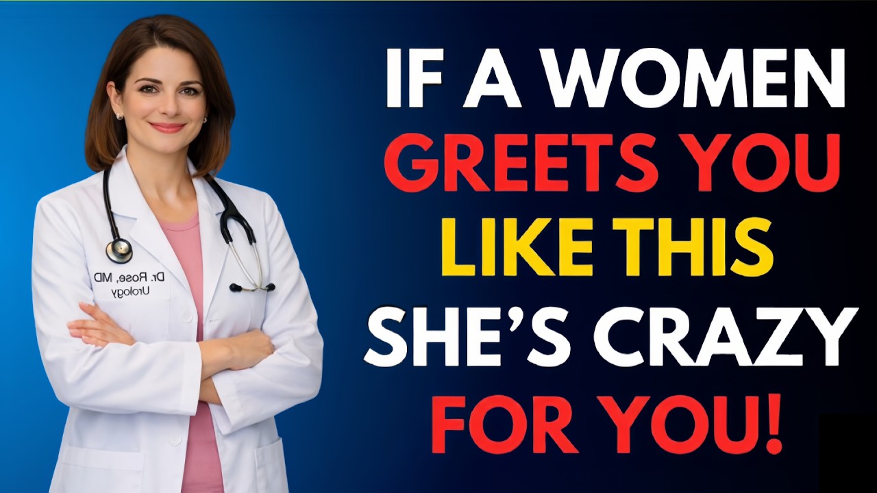 If a Woman Greets You Like This, She's Crazy About You! - Dr.Rose Urologist
