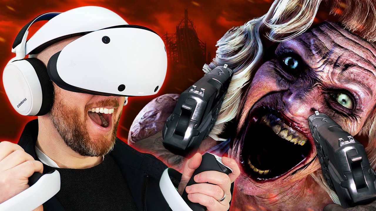 Switchback VR Uses PSVR 2 Eye Tracking - If I Blink, I DIE!