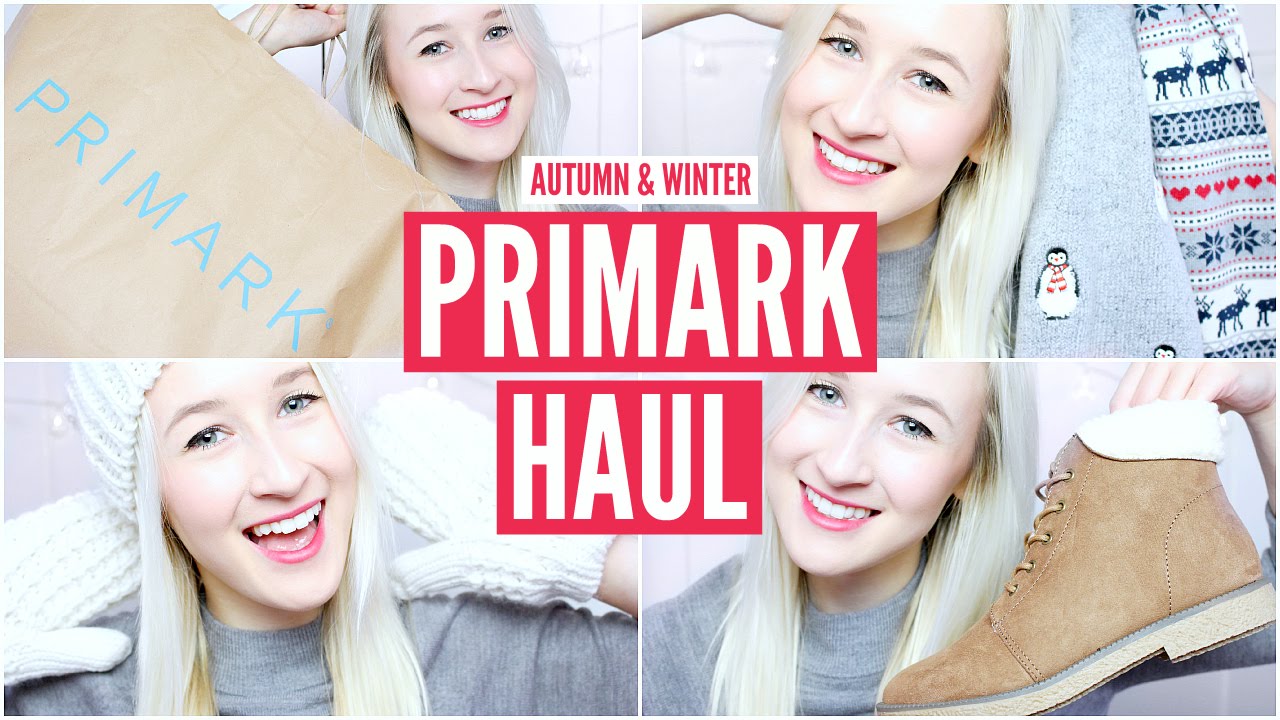 Primark Haul 2015 (Autumn & Winter) | sophielouisebeauty