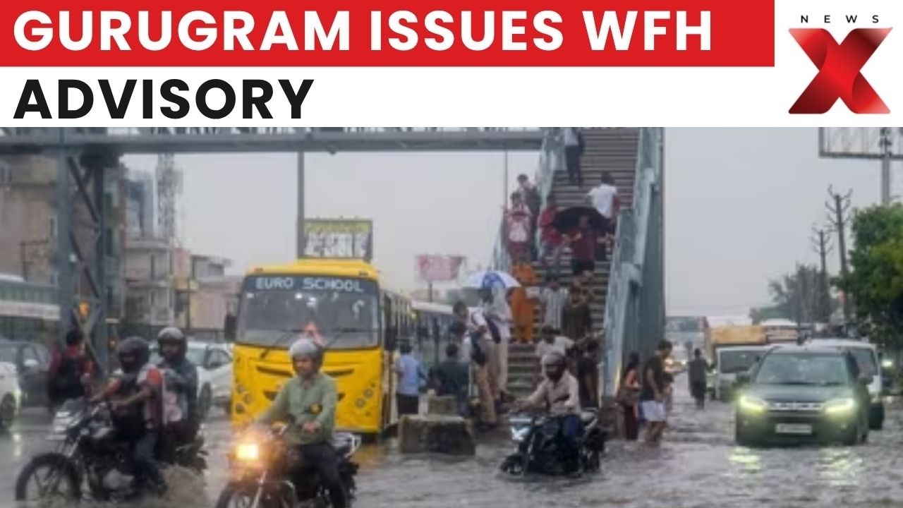 Delhi Rains: IMD Issues Yellow Alert; Gurugram Advises Work From Home | Latest News | NewsX