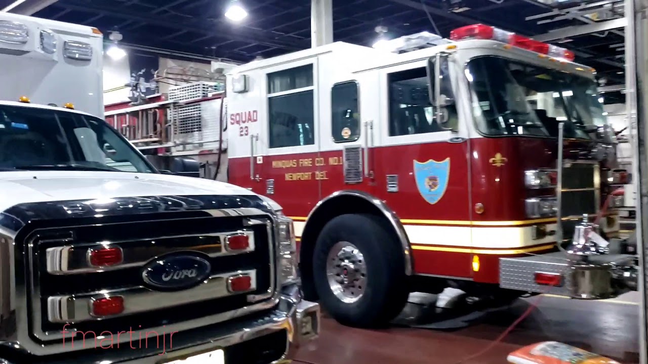 Volunteer & Paid firemen respond at dispatch. Pumper,Heavy Rescue,Deputy and Assistant chiefs.