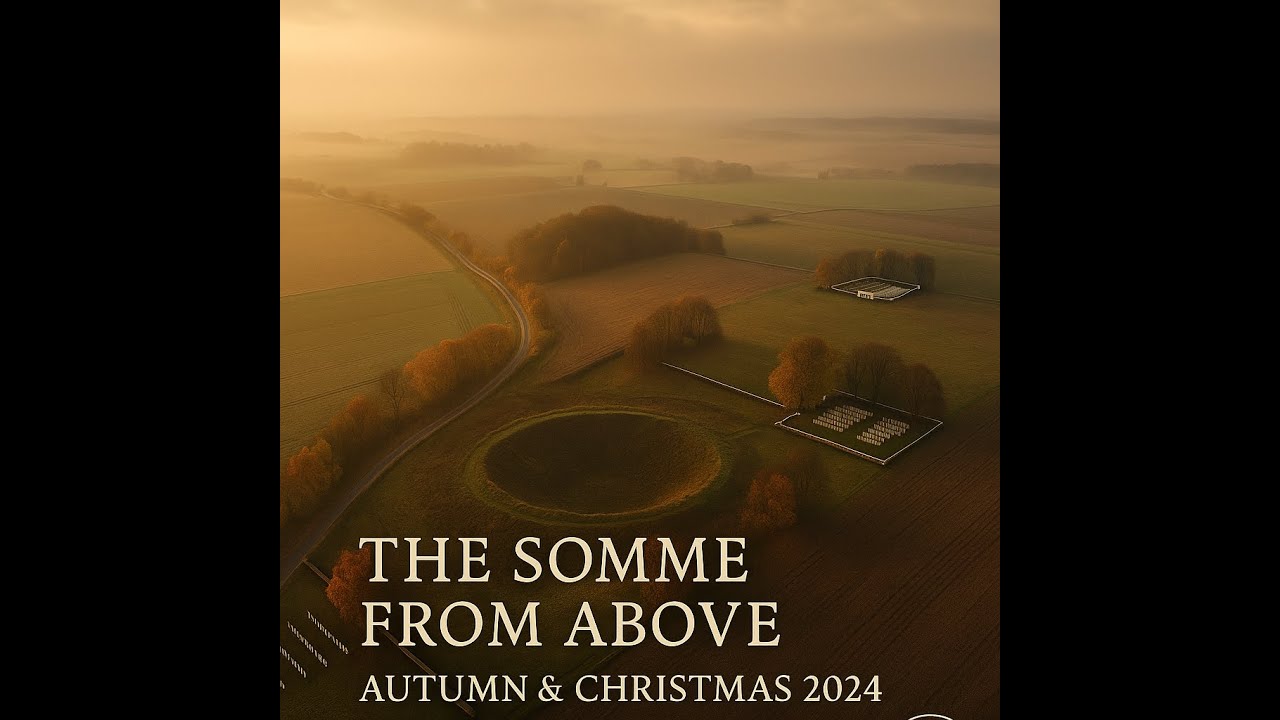 The Somme from Above –Autumn & Christmas Reflections 2024#ww1#drone#Autumn on the Somme by Drone.mp4