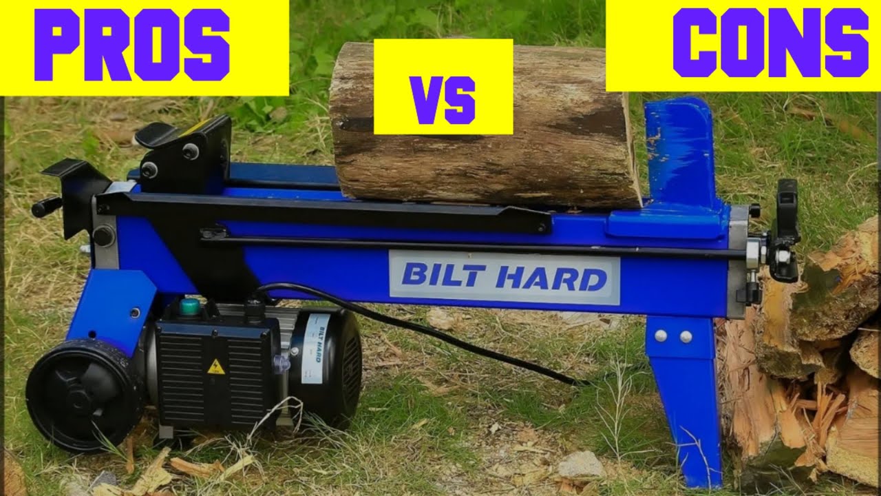 Is The BILT HARD Electric Log Splitter (6.5 Ton with Stand) Worth The Money? Watch This B/4 Buying!
