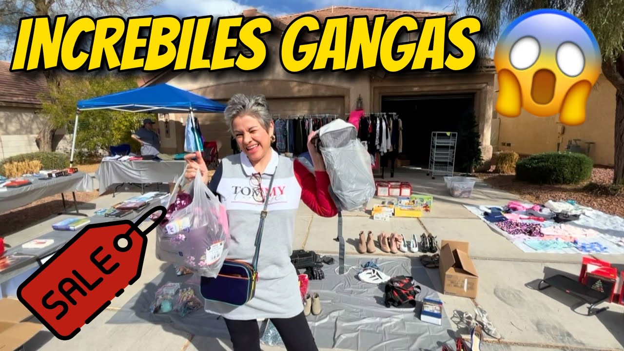 ¡Las Mejores Gangas en Esta Venta de Garaje!