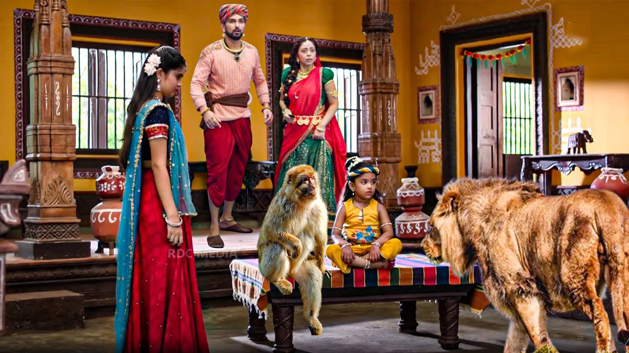 जंगल का राजा भी हुआ कान्हा का भक्त! - YASHOMATI MAIYYA KE NANDLAL | Radha Krishna