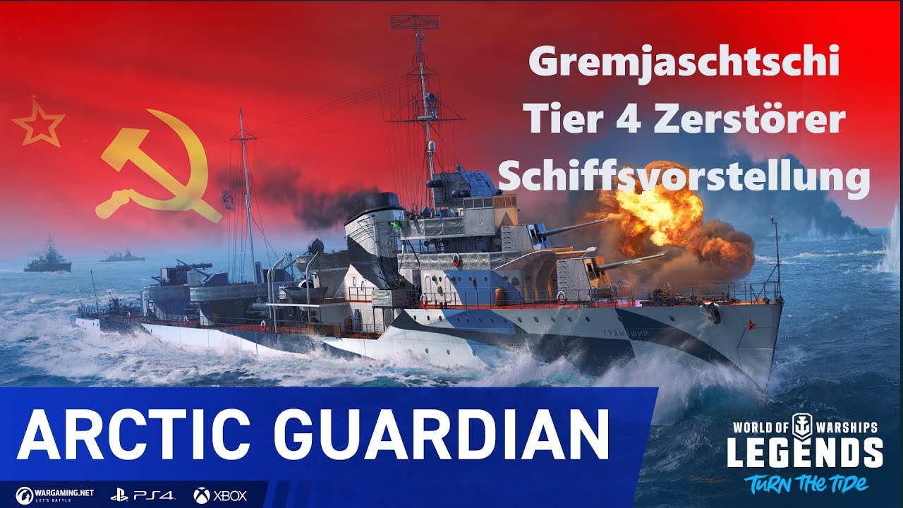 World of Warships Legends Gremjaschtschi Schiffsvorstellung
