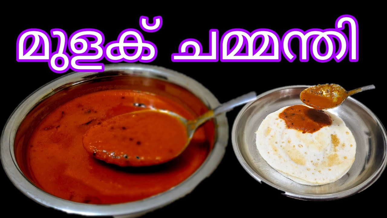ഈ ഒരു ചമ്മന്തി ഉണ്ടെങ്കില്‍ എത്ര ദോശ ഇഡ്ഡലി വേണമെങ്കിലും കഴിച്ചു പോകും |Mulaku Chammanthi