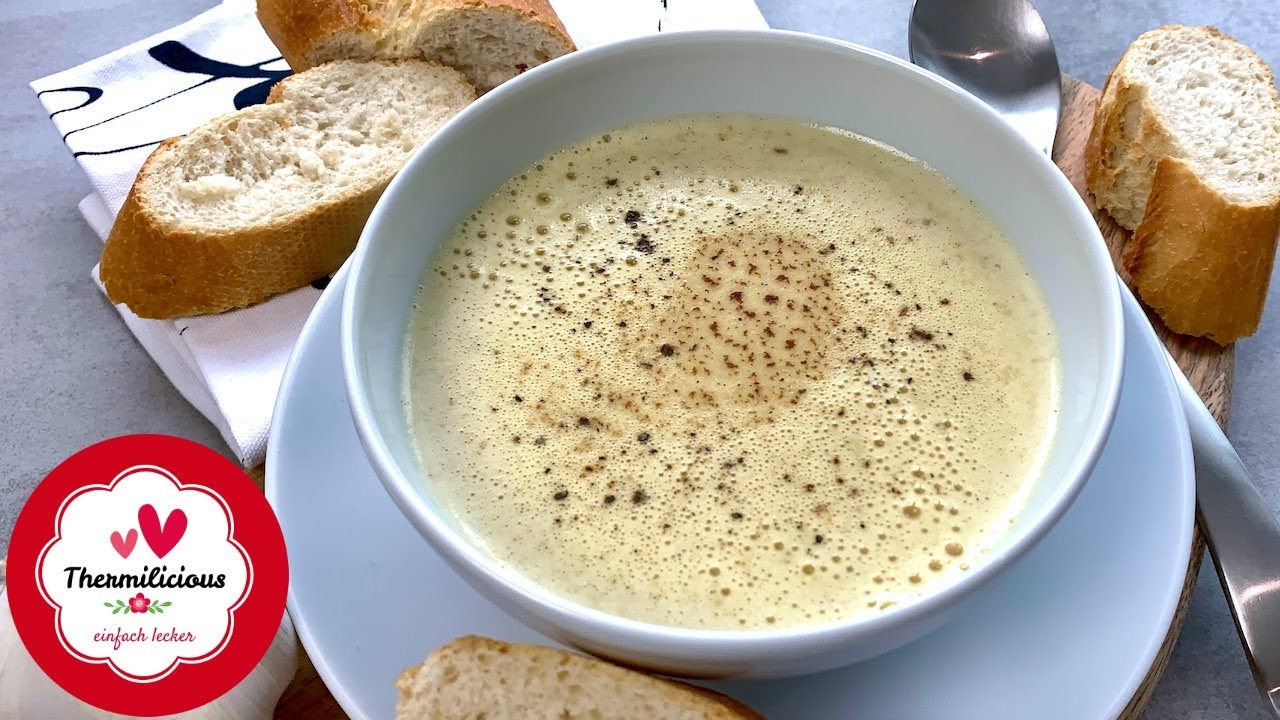 Knoblauch-Cremesuppe | Suppe | Thermomix® TM5/TM6