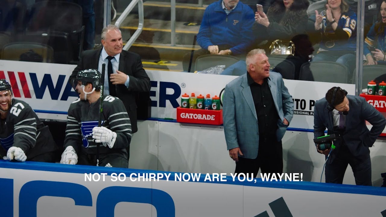 Blues legend Brett Hull mic'd up during 2020 Honda NHL All-Star Game