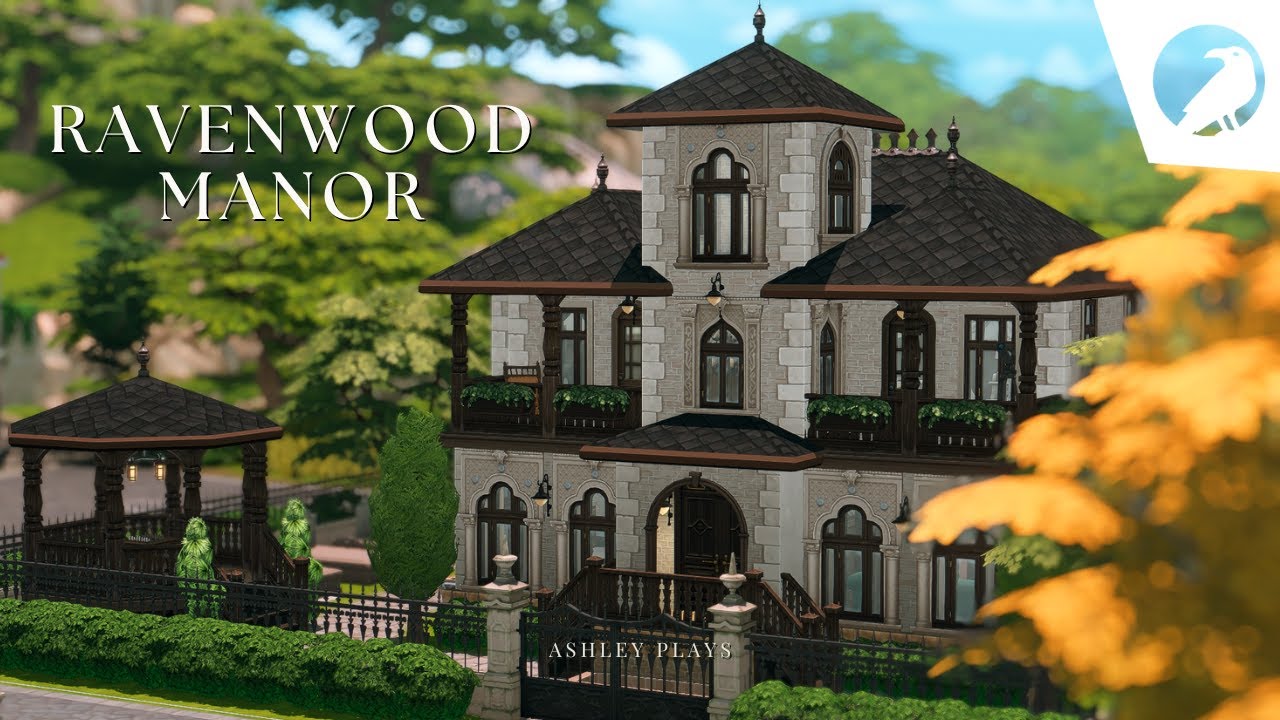 building a home in ravenwood | the sims 4: life & death