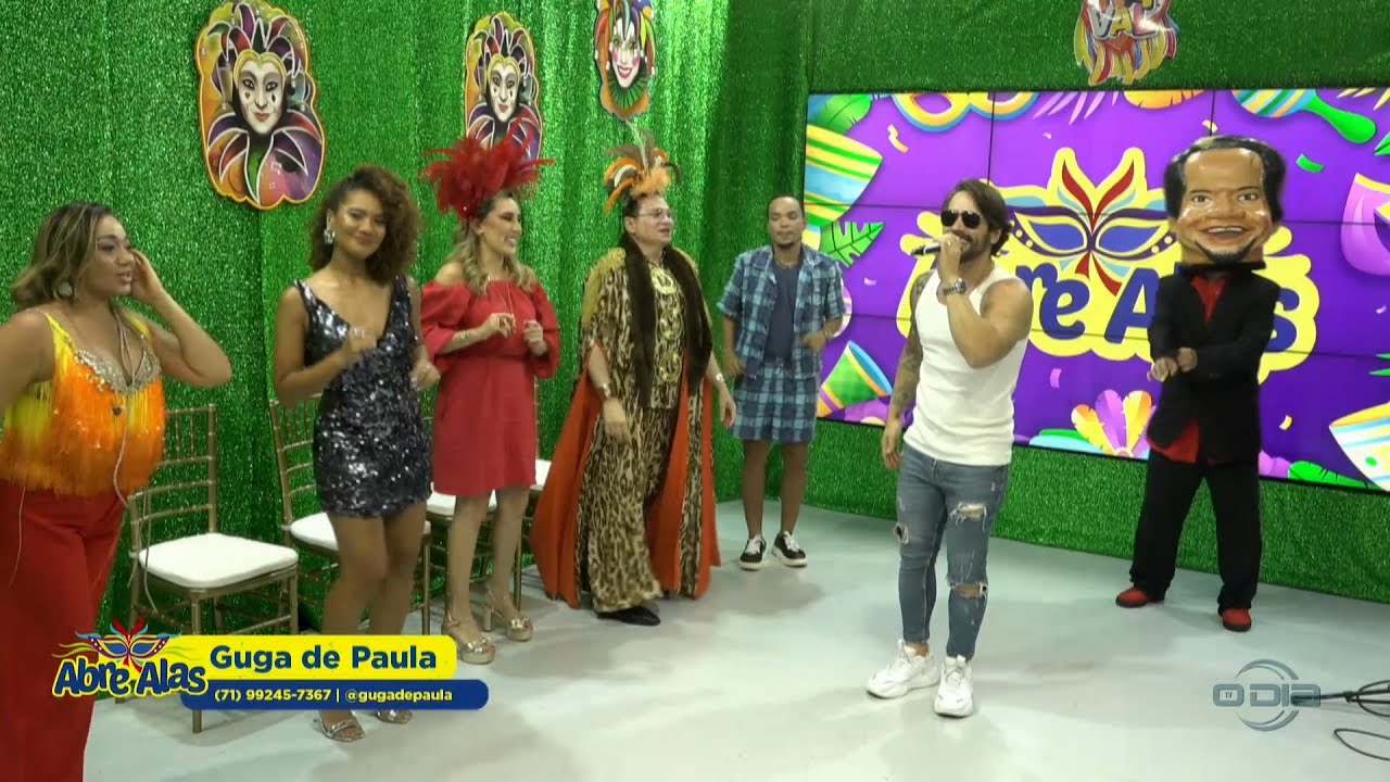 Apresentação do cantor Guga de Paula no programa Abre Alas 31 01 2026
