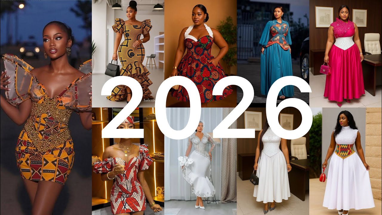 2026 TRENDY AND HOTTEST ANKARA GOWN STYLES/ANKARA LONG & SHORT GOWN DESIGNS /TRENDING ANKARA STYLES