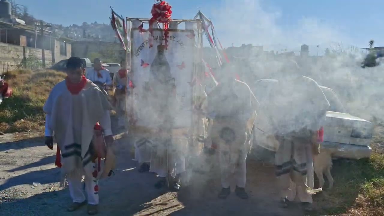 El saludo | Recibimiento a la Danza de Arrieros La Autentica Zolotepec, Xonacatlan, Edomex