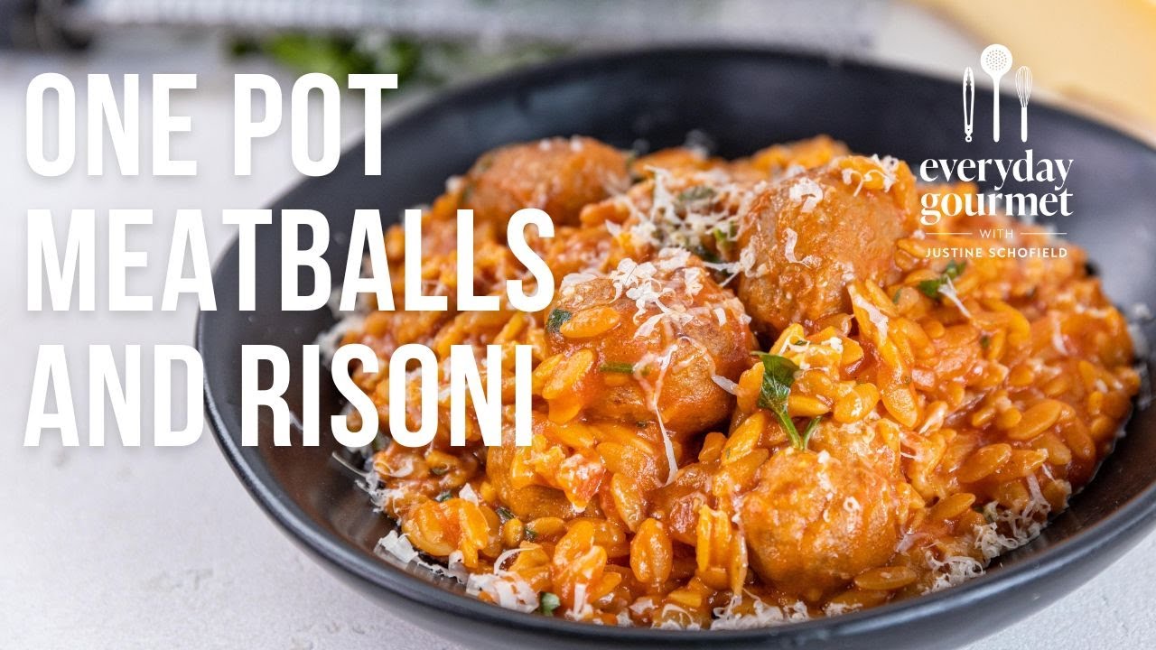 One Pot Meatballs and Risoni | EG13 Ep57