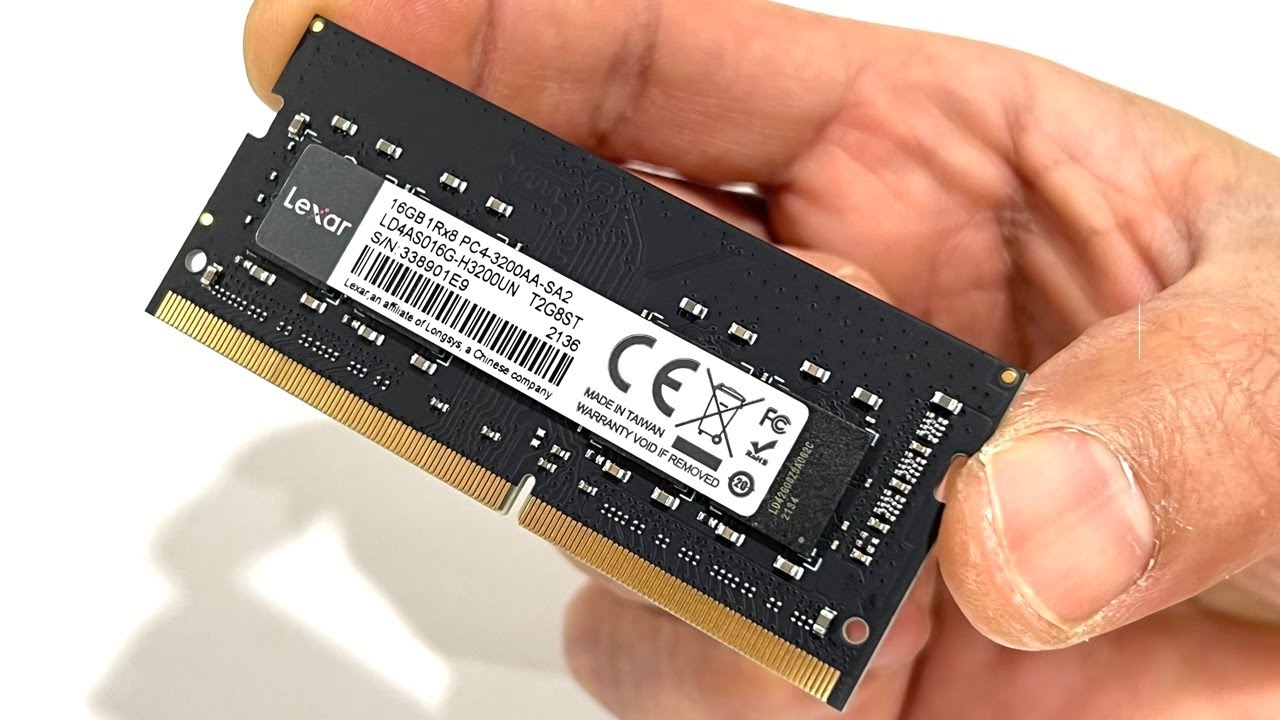 How to install Lexar DDR4-3200 SODIMM on to your laptop
